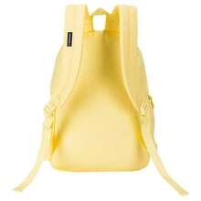 Converse Brand Logo Large Capacity Zipper Opening Polyester Backpack, Student Bag, Bookbag, Medium Size, Yellow - Yellow - View 4