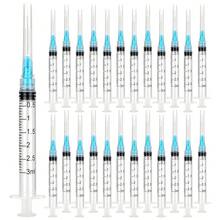 24 Pack 3ml  With Needle 23G 1" And Cap, Sterile Luer Lock Syringe Individually Packaged For Labs, Liquid Measuring, Pets,Oil, Glue - 3ml 23Ga - Xem 2