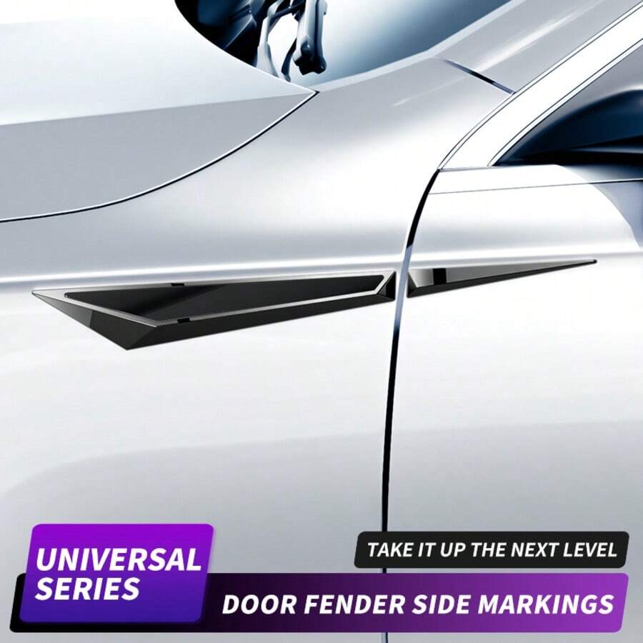 Biểu tượng trang trí chắn bùn xe hơi bằng kim loại không gỉ, decal độ xe. - A - Xem 1