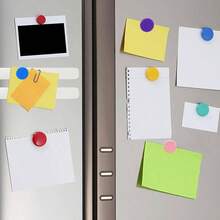Magnetic Board Strip Frameless Stainless Steel Iron Strips With Adhesive Backing, 4PCS Magnetic Bulletin Bar Memo Board With 10PCS Colorful Magnets School, Office, Home, Refrigerator Wall - 4pcs Iron Strip+ 10pcs 10 Color Magnet - View 7
