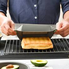 3件套烘焙工具套装，耐热蛋糕模具，微波炉烤箱两用面包/蛋糕模具，厨房家用面包模具 - 彩色 - 查看 5