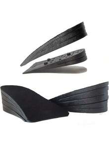 EstiloTendenciaPlantillas De Aumento De Altura De Dos Capas - Ajustable De 3Cm A 5Cm - Un Par - Comodas - Para Aumentar Altura - Inserciones De Elevacion - Transpirables - Para Hombres Y MujeresCalidad PremiumVersióN Mejorada - 1 - Ver 6