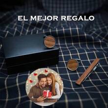 TendenciaPisacorbata Clips Y Mancuernillas Gemelos Con Caja De RegaloCalidad premium - Patrón de celosía - Ver 6