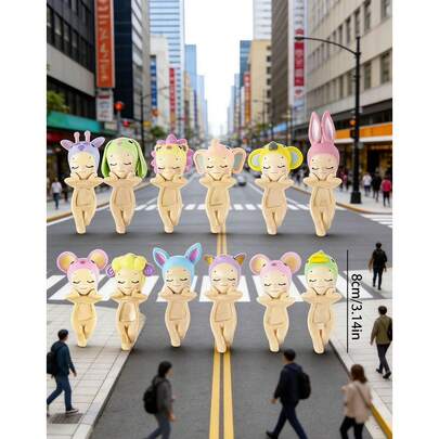 Cute Cupid Angel Doll, Doll Set Suitable For Car Decor, Desktop Decor, Easter, Christmas, Valentine's Day Gifts, Phone Decor, New Ornament, Gift For Doll Lovers (Random Style)