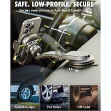 1个通用手机支架 | 多型号适配，兼容各种手机壳，易于在车内固定，让手机放置更安心。承重力强，兼容、安卓手机，生日、送给家人、朋友的礼物，车载配件，车载手机支架 - A - 查看 5