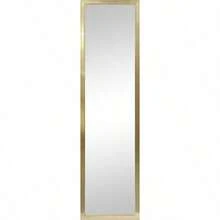 Mirror 13x49 Black Rectangle Large Wall Mirror For Bathroom Or Living Room - Vàng - Xem 1