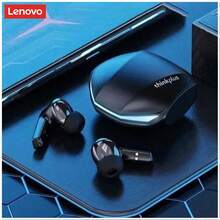 Lenovo Auriculares Bluetooth verdaderamente inalámbricos GM2pro Alta compatibilidad multisistema Baja latencia en modo juego Excelente calidad de sonido Llamadas HD fluidas y claras Efectos de sonido panorámicos reales realistas Negro - Negro - Ver 4