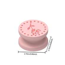 Love Rose Texture Seal Polymer Clay Cutter Clay Cutting Molds Earring Jewelry DIY Handmade Cutting Molds For DIY Earrings & Crafts, Perfect For Handmade Decorations, Jewelry Making Tools ﻿ - TH347 - View 17
