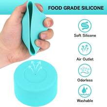 2PCS Boot, Silicone Bottom Adventure 40oz 30oz IceFlow 20oz 30oz Bottle Hydroflask Tumbler 12 - 24oz Accessories Avoid ScratchesNoise - 藍色 - 查看 7