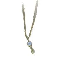 1 Piece Mini Bubble Small Key Necklace Clavicle Chain Exquisite Gentle Elegant Neck Chain - 白金 - 查看 5