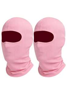 1/2/3/4pcs Unisex Cycling Face Mask Ski Hat Balaclava Beanie, Suitable For Cycling, Hiking, Party, Skiing - Multicolor - View 4