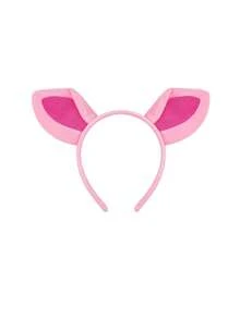 1件/4件套小猪服装套装，包含猪耳朵头箍、尾巴、鼻子、领结及其他动物服装配饰。粉色小猪角色扮演服装。适合万圣节、狂欢节、圣诞节、角色扮演活动、小猪主题生日派对和趣味游戏。 - 彩色 - 查看 12