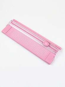 Random Style Mini Paper Cutter, Portable Photo Trimmer, A4 Manual Paper Cutting Knife, Multi-Functional Salary Slip Specialized Blade, Office Sliding Paper Shredder