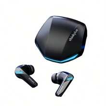 Lenovo GM2 PRO Bluetooth Earphones: Low-Latency Gaming Headset, Intelligent Noise Cancellation For Clear Calls, Long Battery Life, Comfortable In-Ear Design For Sports And Music. Black. - Black - View 2