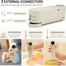 YTWO Mini Wireless Vacuum Sealer, Rechargeable Vacuum Food Bag Sealer Machine For Home, Kitchen Packaging Appliance - Multicolor - View 8