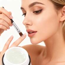 Nail Art Brush Transparent Rod Slant Tail Fine Hair 3 Sets Of Color Painting Brush Pull Brush, Nail Gel Extension Brush Painting Eyeliner Brush Set, French Stripe Nail Eyeliner Brush, Nail Painting Brush - 白色 - 查看 9