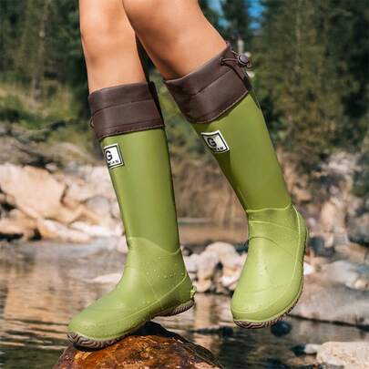 2026 High-Quality Waterproof Material Rain Boots, Adjustable Drawstring Top, Snug Fit No Leakage, Wear-Resistant Anti-Slip, Ideal For Outdoor, Rainy Day Activities, Spring Summer Picks, Brides Maid Gifts, Room, Bedroom Decor, Beach, Travel, For Men, For Women, Vacation, Women's Day, Travel Essentials, Wedding Favors, Y2k, Bedroom, Car Accessories Women, Kitchen Decor, Cute Stuff