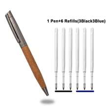 A Classic High-Appearation-Level Ballpoint Pen/Smooth Writing/High-End Ideal Gift Pen/Luxurious Men's And Women's Executive Pen/Daily Office Signature Pen/Student Calligraphy Practice Pen/Replaceable Pen Refill - Pen - View 9