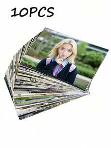 1/3/5/10pcs Customized Photo Printing Paper, Personalized Photo Printing Service - 10.5x15.2cm Digital Photo Printing, Custom Photo Booth Printing, Personalized Couple Photos Decor, High-Quality Wedding Art Photos, Family Album - Multicolor - View 9