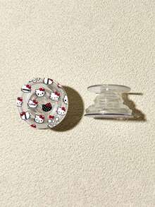 Sanrio Hello Kitty旋转可伸缩手机支架，粘性手机壳支架，3档可调节 - 彩色 - 查看 15