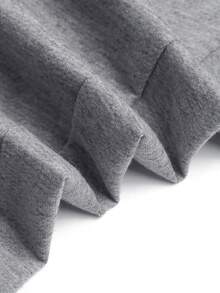 Pantalones casuales para hombre talla grande 1XL-5XL para primavera y otoño, pantalones deportivos de corte holgado y relajado, adecuados tanto para delgados como para sobrepeso, pantalones versátiles para correr, senderismo y ocio diario - Gris - Ver 7