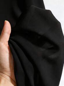 1pc 100% Cotton Graphic T-Shirt For Men's -Casual Fashion Versatile Solid Color Round Neck T-Shirt, Comfortable Fit Tops,  Suitable For All Seasons Clothes, Daily Wear, Back To School Wear, Boyfriend Gift Tops - 黑色 - 查看 6