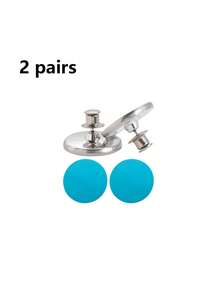 12pcs/6pcs/2pcs Magnetic Curtain Closures, Curtain Weighted Magnetic Clips With Nails, Multi-Use, Magnetic Curtain Clips, Keep Curtains Or Shower Curtains Tightly Against Wall, Prevent Blowing Away, Easy To Install Wall-Mounted Magnetic Clips, Suitable For Shower Curtains, Seams, Walls - Multicolor - View 16