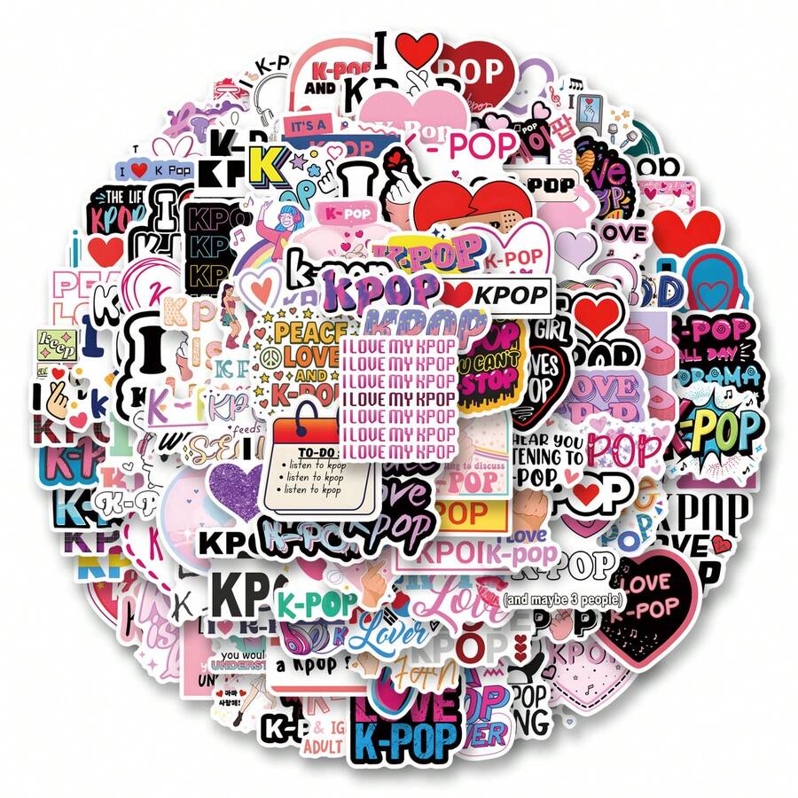 114张韩国KPOP复古奇幻阳光Y2K都市美学贴纸，幽默搞笑，适合作为礼物，80年代90年代动漫风格，可用于剪贴簿、信封、水瓶、电脑、笔记本电脑、手机、行李箱、笔记本、冰箱、节日派对、圣诞节装饰、新年冬季等场合。 - 彩色 - 查看 1