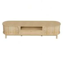 Television Stands & Entertainment Centers - Natural + MDF - View 10