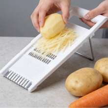 Vegetable Chopper, Multi-Function Fruit Slicer, Manual Food Grater - Multicolor - View 2