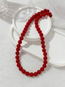 Emerald Green Chic Everyday Versatile Necklace Accessory, Suitable For Women - Emerald - View 2
