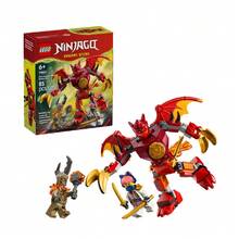 LEGO 乐高幻影忍者71851凯的龙战机甲积木玩具，适合男孩和女孩 - 彩色 - 查看 8