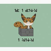 Loth-Cat If I Fits I Sits Fleece Throw Blanket, Super Soft Flannel Couch Blanket For Cat Lovers, Mandalorian Themed Gift For Fans, Lightweight & Warm 50x60 Inches - Image Color - View 11