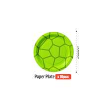 1 Set Of 25 Guests Disposable Party Supplies, Includes Turtle Shell Patterned Plates, Napkins, Cups - Suitable For Birthday, Wedding, Theme Party, Family Picnic - Multicolor - View 8