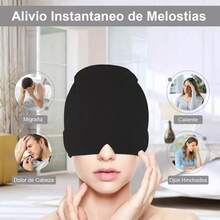 TendenciaGorro Para Migraña De Gel Con Compresión Fría Y Caliente NegroCalidad premium - 1 - Ver 5