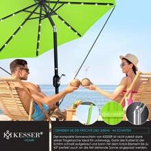 Ombrellone da esterno, supporto e base - Talpa - Visualizzare 6