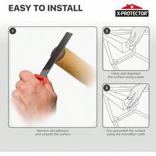 New X-Tector Furniture Pads Preparation Set - IncludMetal File, Microfiber Cloth & 20 Cleaning Wip- Furniture Surface Prep Kit For Easy Installation Of Furniture Pads! - Prep Set - View 6