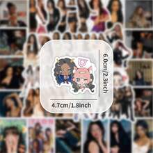 78pcs Katseye Chaotic Theme Sticker Set - High-Quality Self-Adhesive Stickers | DIY Idol Merchandise, Birthday Gift, Suitable For Phone, Water Bottle, Guitar, Luggage, And Personalization - Multicolor - View 3