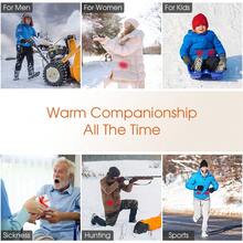 Sạc dự phòng nhanh 12000mAh, pin sạc di động 2 trong 1, máy sưởi tay, cổng USB C đầu vào/đầu ra, máy sưởi cầm tay có màn hình hiển thị kỹ thuật số, điều chỉnh nhiệt độ nhiều cấp độ, sạc thiết bị di động cho các hoạt động ngoài trời và cắm trại, máy sưởi tay mini mùa đông, quà tặng ngày Valentine. - Màu tím - Xem 5