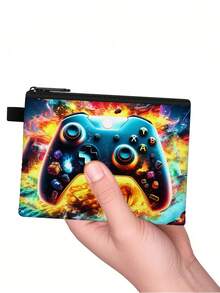 Kids Game Pattern Wallet - Mini Coin Purse, Suitable For Boys And Girls - Cute And Durable Children's Zipper Wallet - Great For School, Travel And Daily Use (5.5 Inches X 4.3 Inches) - one-size - View 6