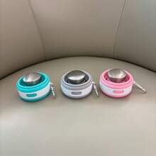 A Silicone Collapsible Water Cup, Portable And Sealed With Dual Ends, Featuring A Stainless Steel Hook For Attaching To A Backpack, Suitable For Outdoor Activities, Sports, Fitness, And Travel, With A Capacity Of 16.06oz - Xám - Xem 6