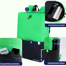 Men Functional Backpacks - Neon Green - View 6