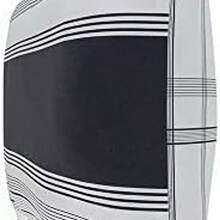 Set de Edredn Full Queen 100% Algodn, Color Blanco con Negro, Liena Black. - reina completa + multicolor - Ver 7