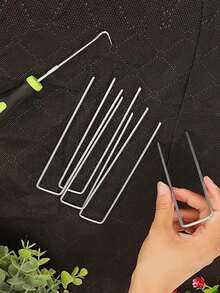 镀锌U型草皮钉、防虫布钉、钢丝地钉、防虫布钉 - 彩色 - 查看 6