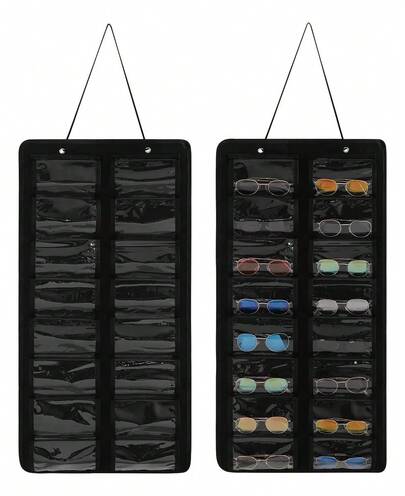 TendenciaOrganizador De Anteojos De Sol 16 Ranuras A Prueba De PolvoCalidad premium