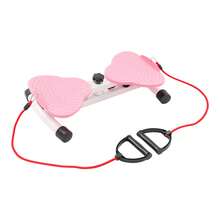 YUNRUX Waist Rotating Board Exercise Twisting Fitness Tool With Elastic Tension Ropes - Pink - View 7