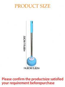 1pc/2pcs Modern Toilet Drain Opener And Drain Cleaner, Suitable For Kitchen, Bathroom, Etc., Made Of PVC Material