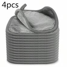 2pcs Reusable Makeup Remover Cloths, Ultra Soft Microfiber Face Towels, Suitable For All Skin Types, 6" X 6" Women's Facial Cleansing Cloth - Multicolor - View 14