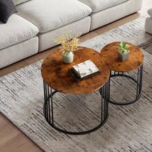 Nesting Tables - Brown - View 12