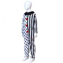 Carnival Possessed Clown Costume, Fun Villain Themed Party Outfit, Suitable For Both Men And Women - Multicolor - View 4